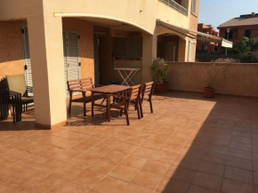 Marina St Jordi Bajos gran terraza, piscina 6 personas